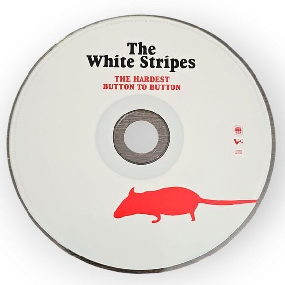 The White Stripes – The Hardest Button To‎ Button [2003 Promotional CD Single] - Picture 3 of 3